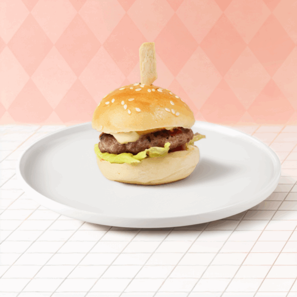 Mini Beef & Cheese Burger