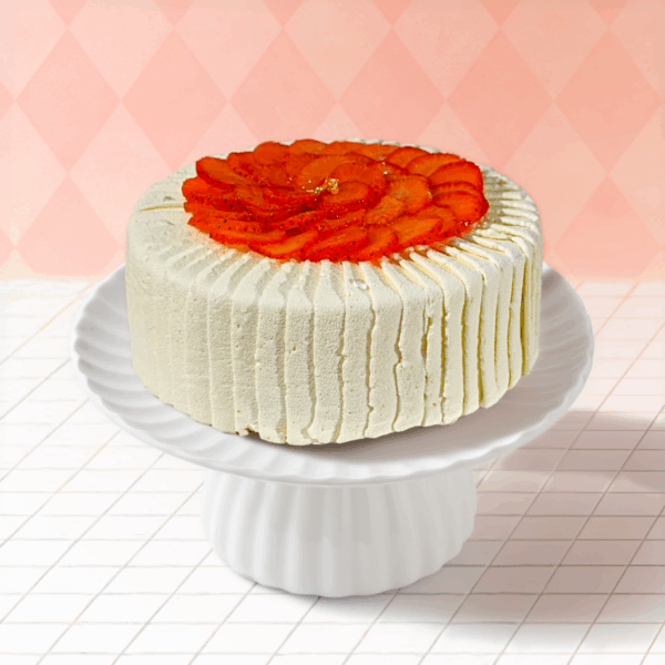 Abricot Stawberry Short Cake 18cm