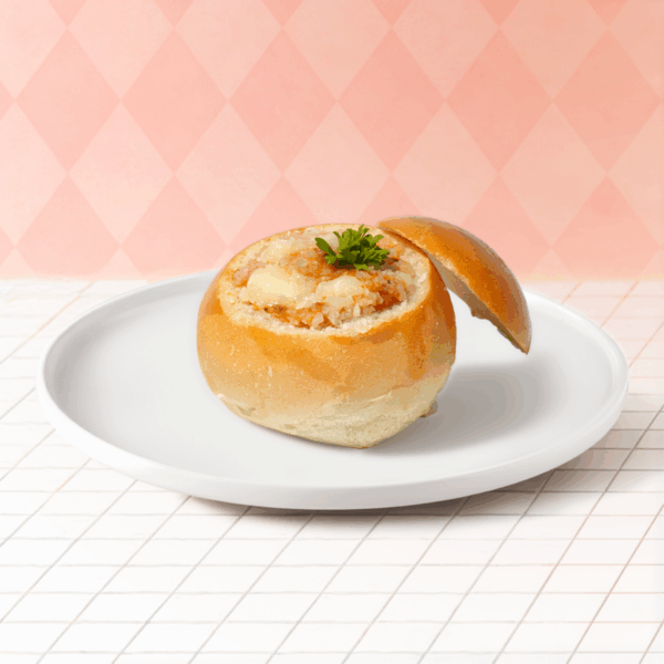 Bread with Bolognese