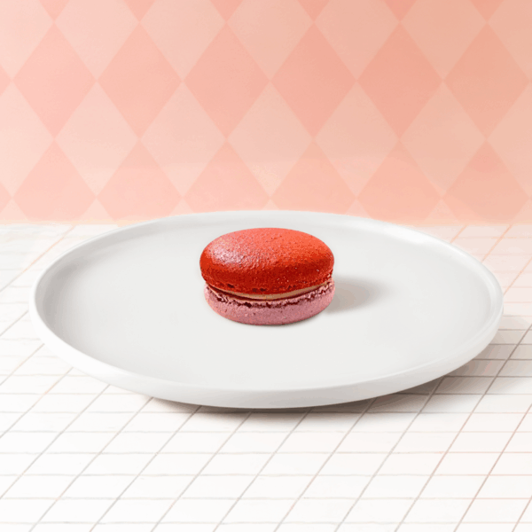 Pink guava & Pomelo Macaron